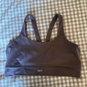 SET Active Brown Sports Bra